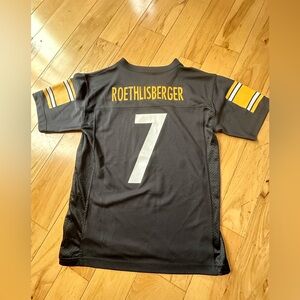 NFL Team Apparel Youth Ben Roethlisberger Pittsburgh Steelers Jersey